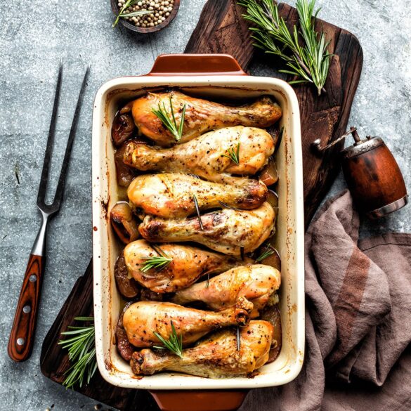 Baked Chicken Drumsticks p1 4