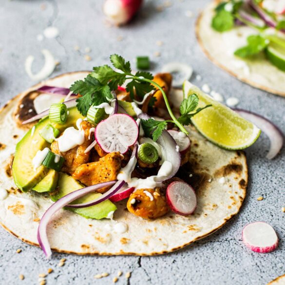 p18 Fresh Homemade Chicken Tacos p18