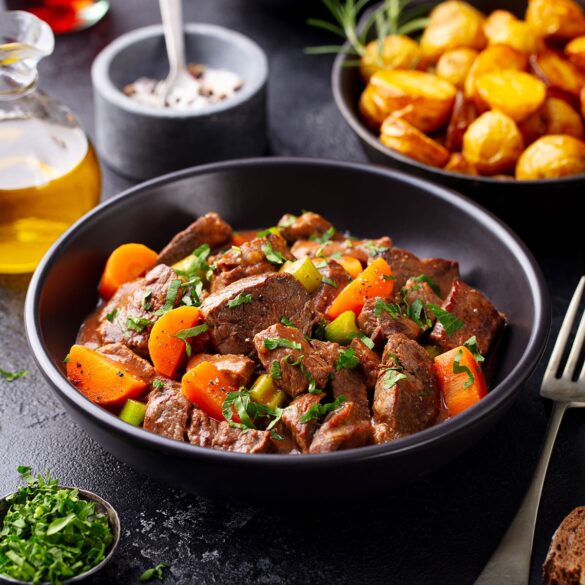 Classic Beef Stew with Vegetables p19