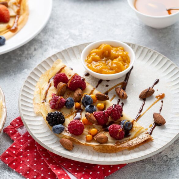 p24 Crepes with Fresh Fruit p24