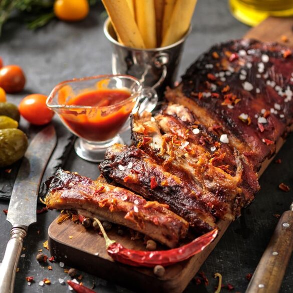 Classic Spicy Barbecued Ribs p5