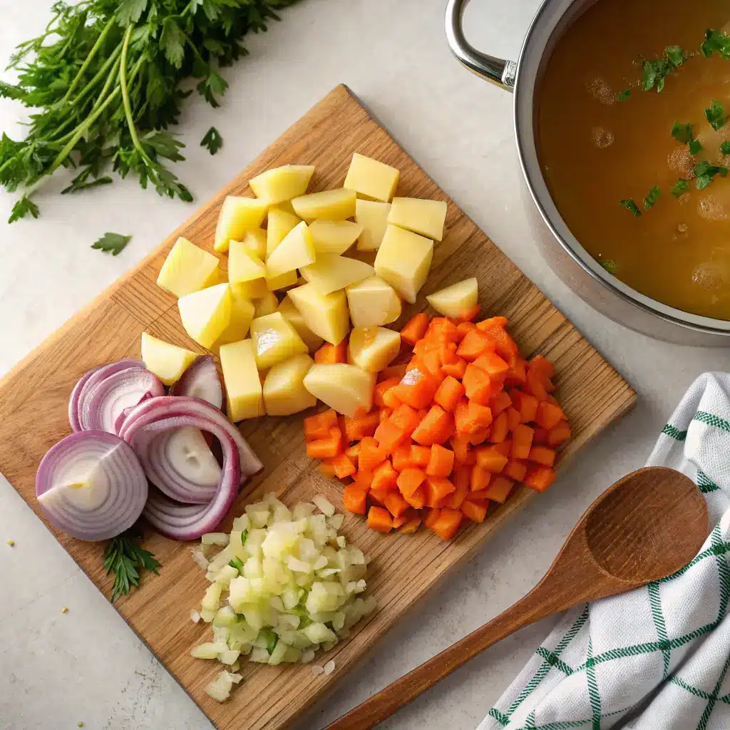 Easy Potato Soup Recipe No Milk (Dairy-Free Comfort in Every Spoon) potato soup recipe no milk ingredients for potato soup recipe without milk