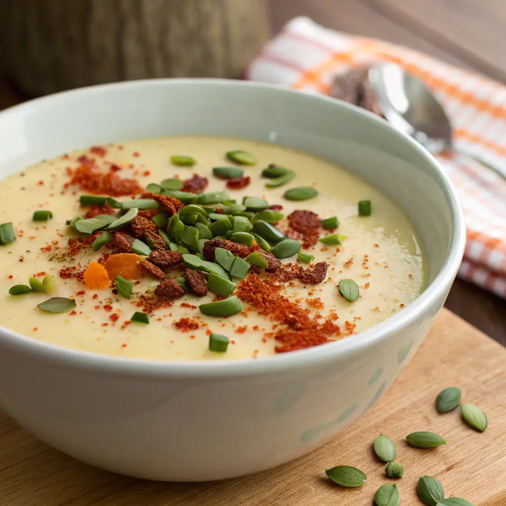 Easy Potato Soup Recipe No Milk (Dairy-Free Comfort in Every Spoon) potato soup recipe no milk garnished potato soup recipe no milk